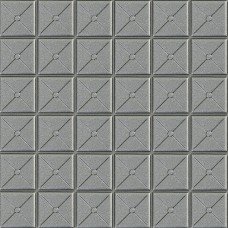 Самоклеюча декоративна 3D панель квадрат срібло 700x700x8мм (177) SW-00000188