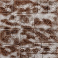 Самоклеящаяся 3D панель камень кофе 700х700х5мм (150) SW-00001352
