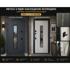 Вхідні двері модель Токіо 19