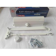 Дверний доводчик Kale Kilit KD002 / 50-552 з важеля тягою білий